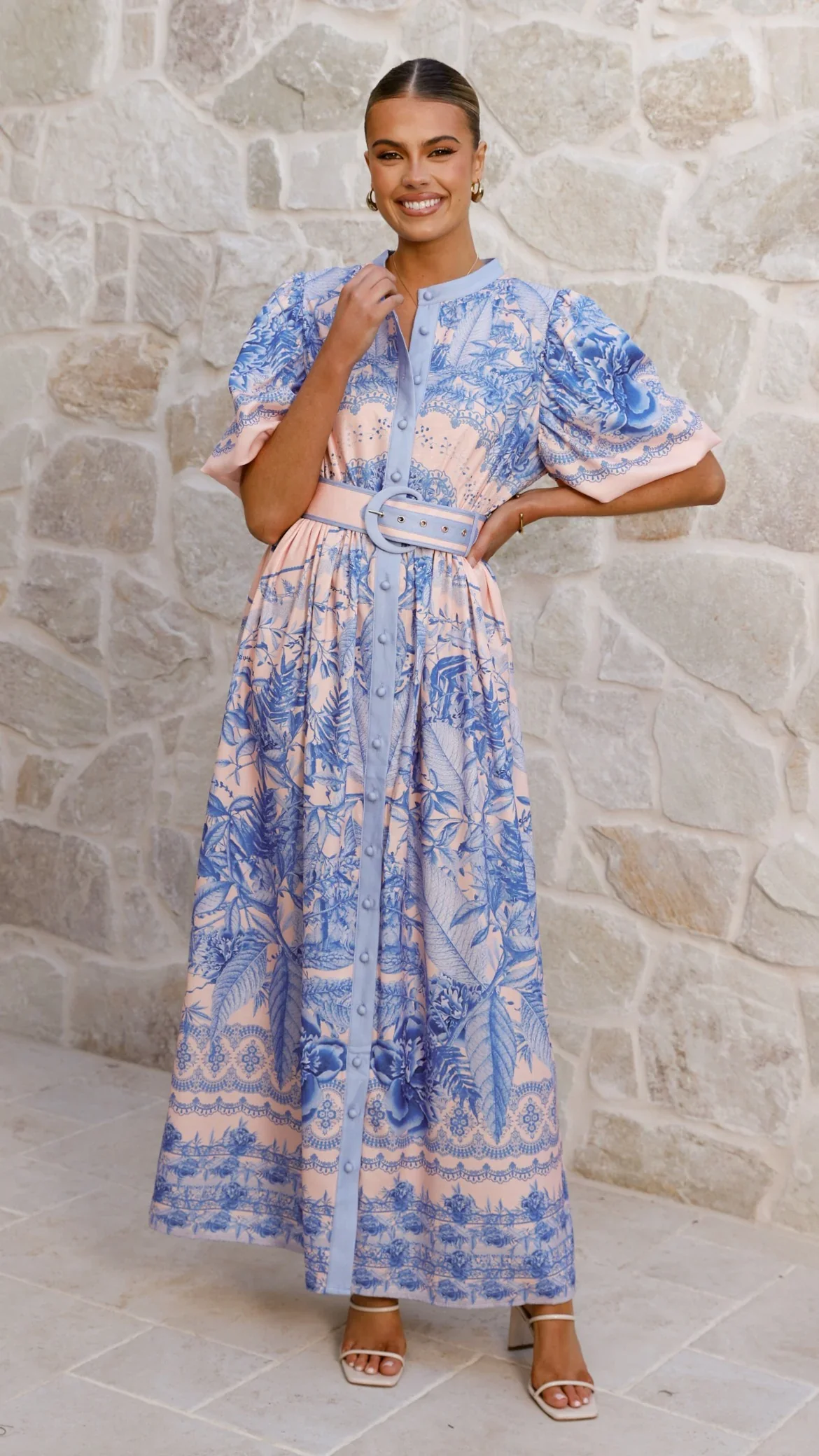 Vania Maxi Dress - Madeline Blue