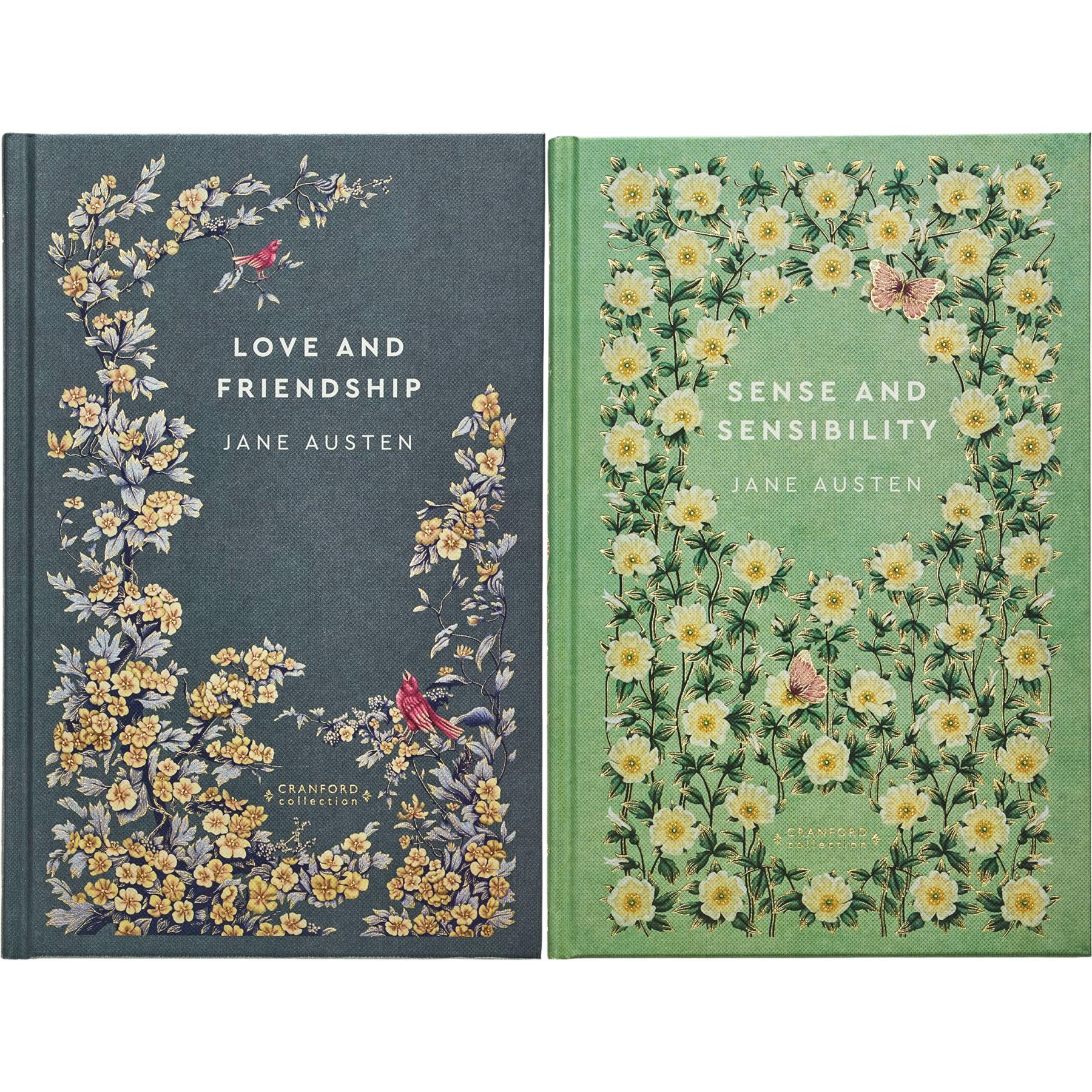 The Complete Jane Austen Collection (Hardcover, 8 Books) with Pride and Prejudice & Emma Journals – A Cranford Collection Set Celebrating Timeless Romance, Society, and Elegant Keepsakes