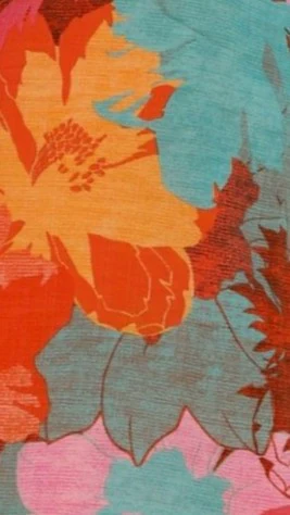 Rochelle Mini Dress - Orange Floral