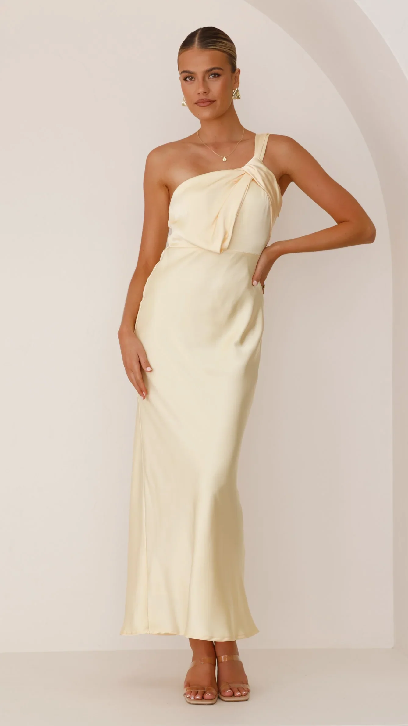 Greta Maxi Dress - Yellow