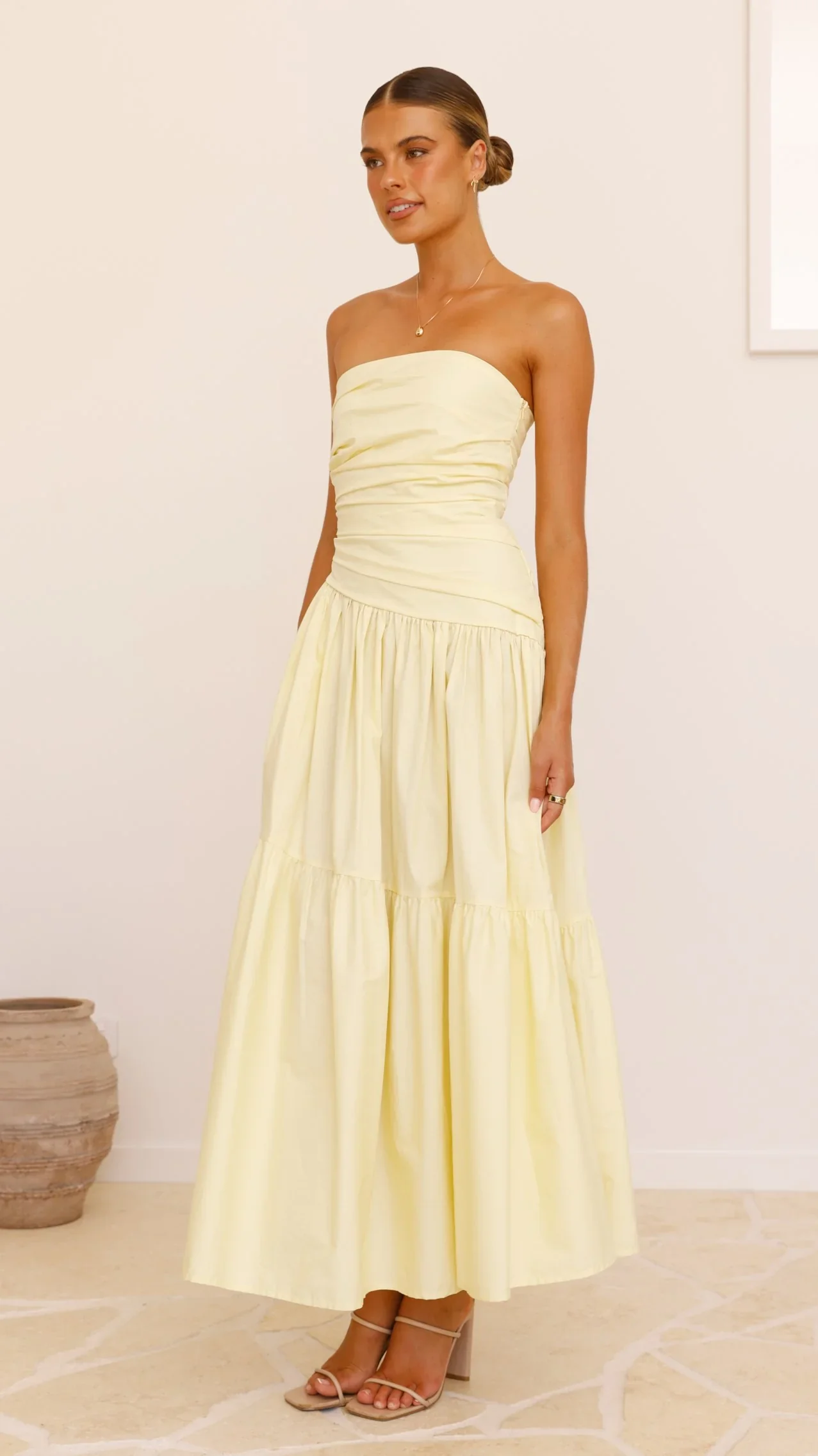 Lola Maxi Dress - Yellow