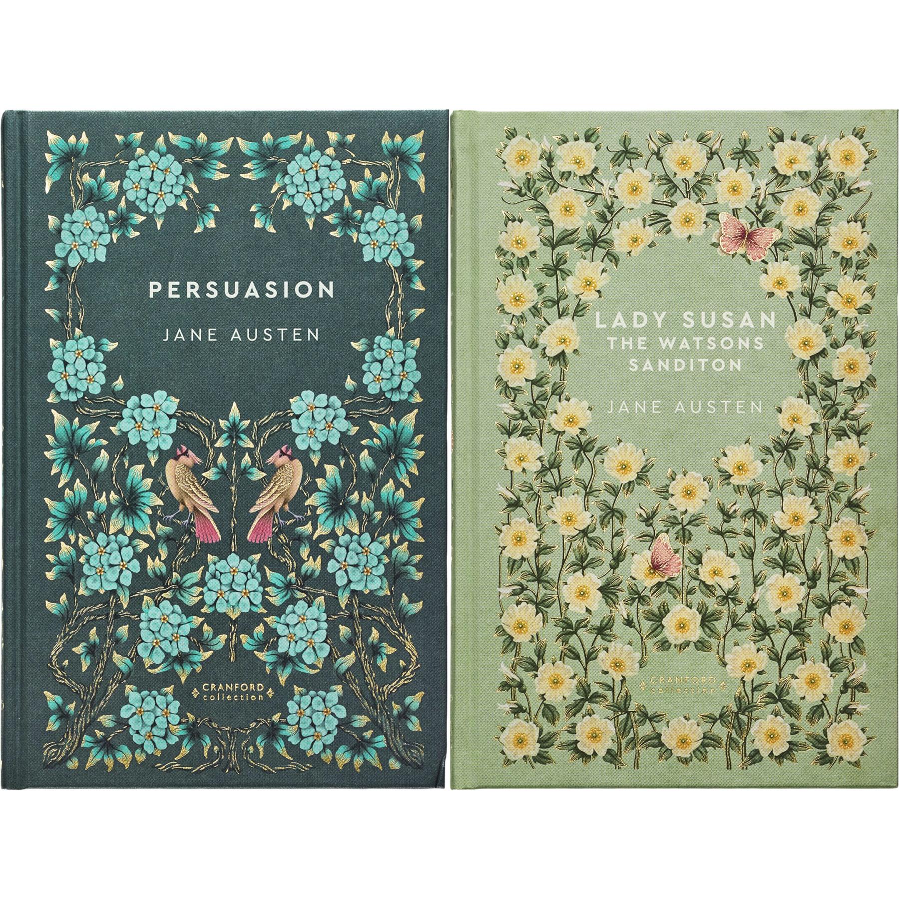 The Complete Jane Austen Collection (Hardcover, 8 Books) with Pride and Prejudice & Emma Journals – A Cranford Collection Set Celebrating Timeless Romance, Society, and Elegant Keepsakes