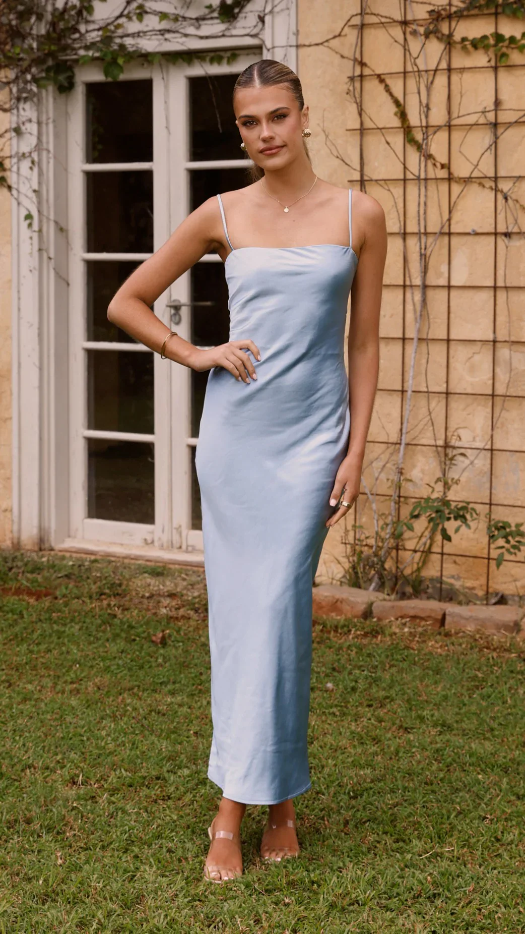 Keira Maxi Dress - Baby Blue