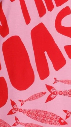 Elidie Strapless Maxi Dress - Pink/Red Tide