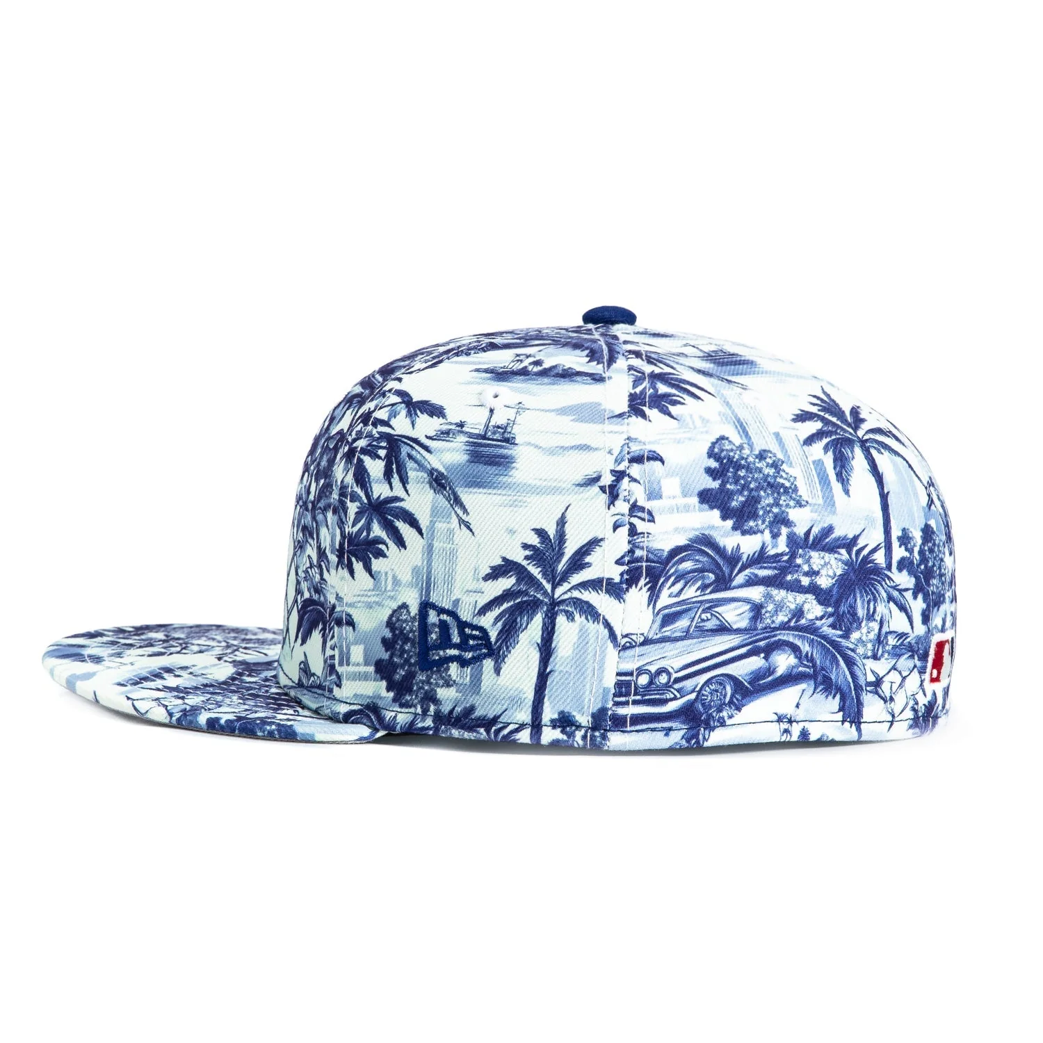 New Era 59Fifty Toile de Jouy Los Angeles Dodgers Hat - Royal
