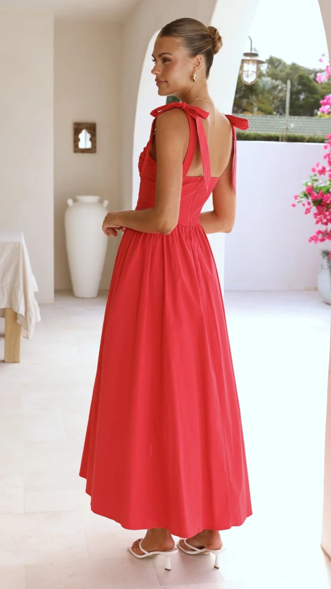 Haisley Maxi Dress - Red