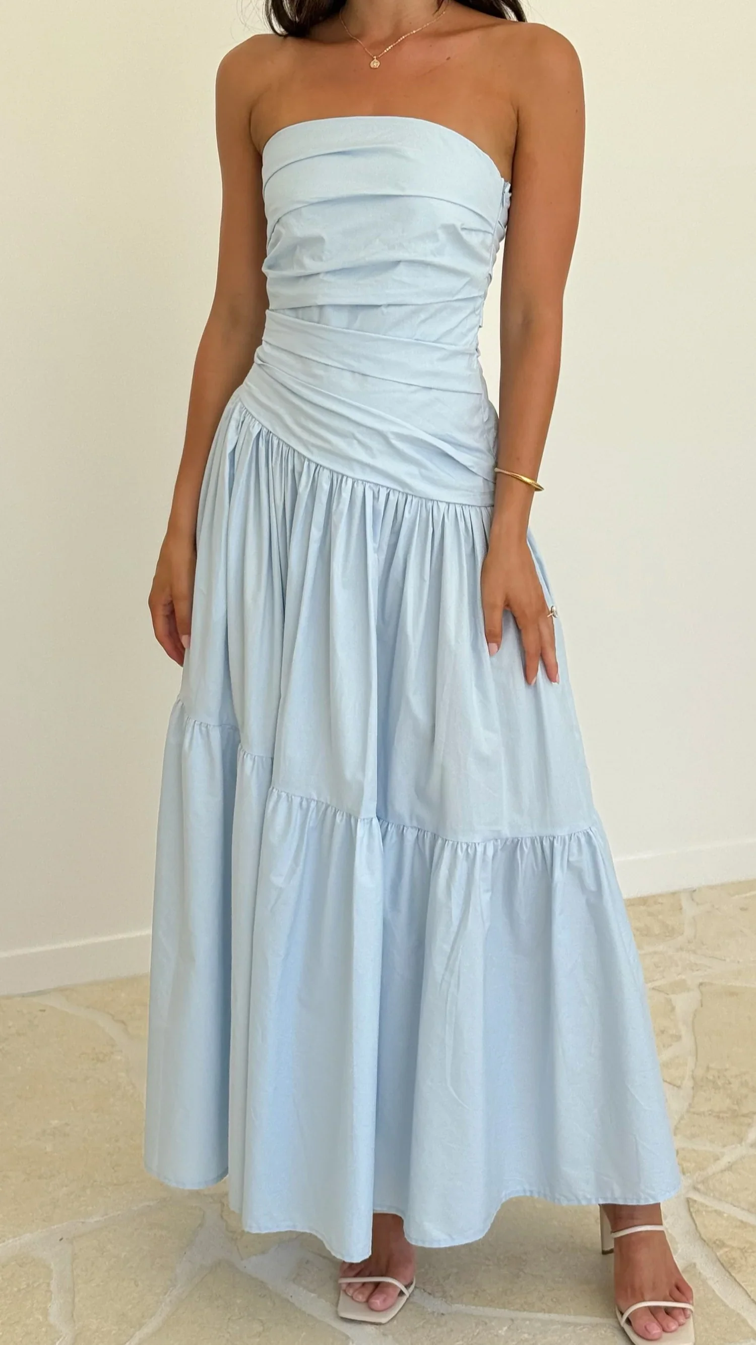 Lola Maxi Dress - Blue