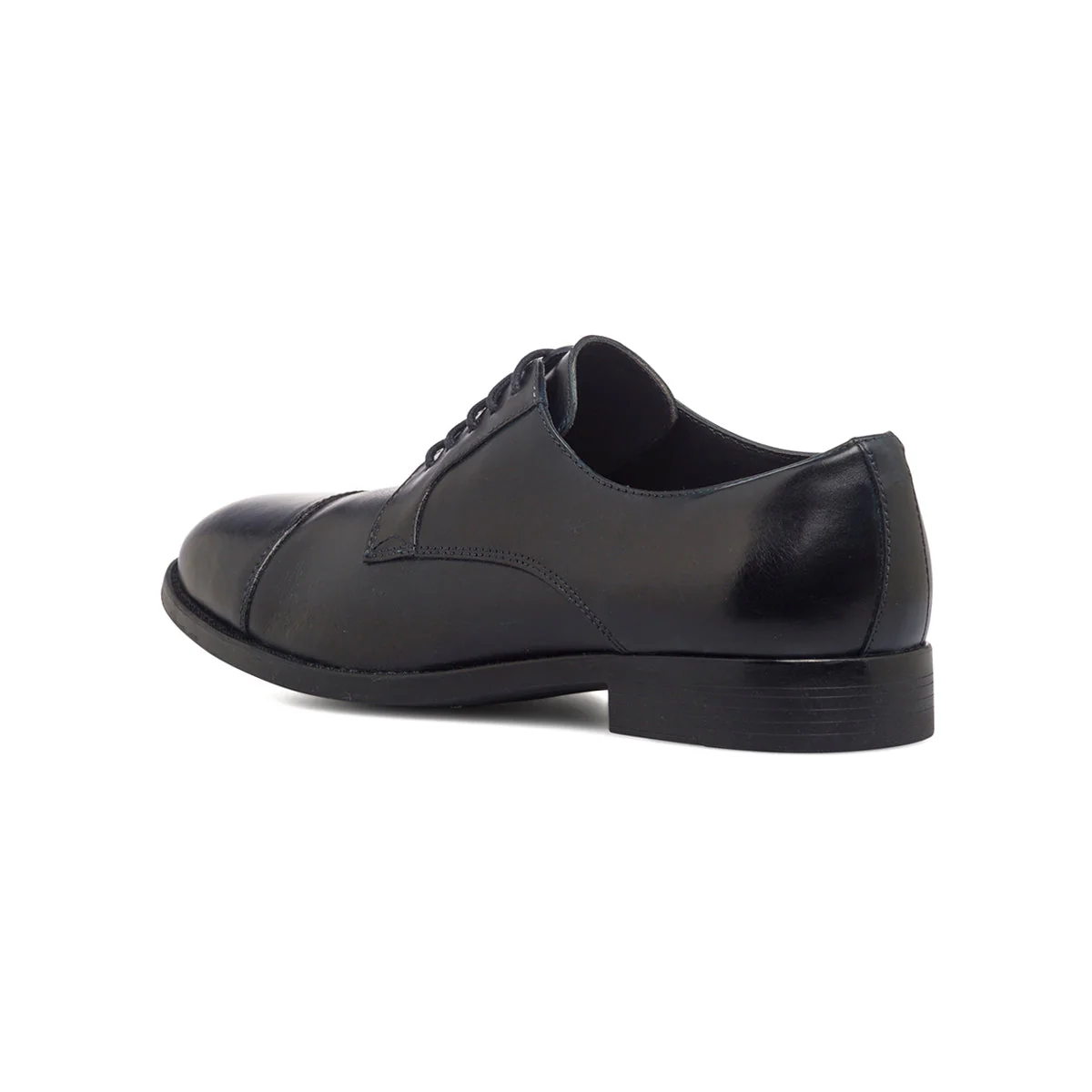 Stringate eleganti blu navy in pelle da uomo La Cuoieria