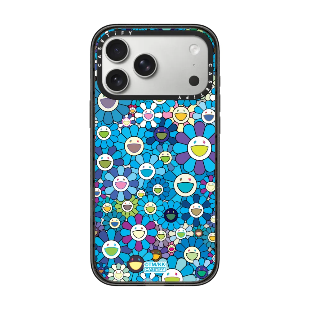 Flowers Bloom (Blue) Phone Case