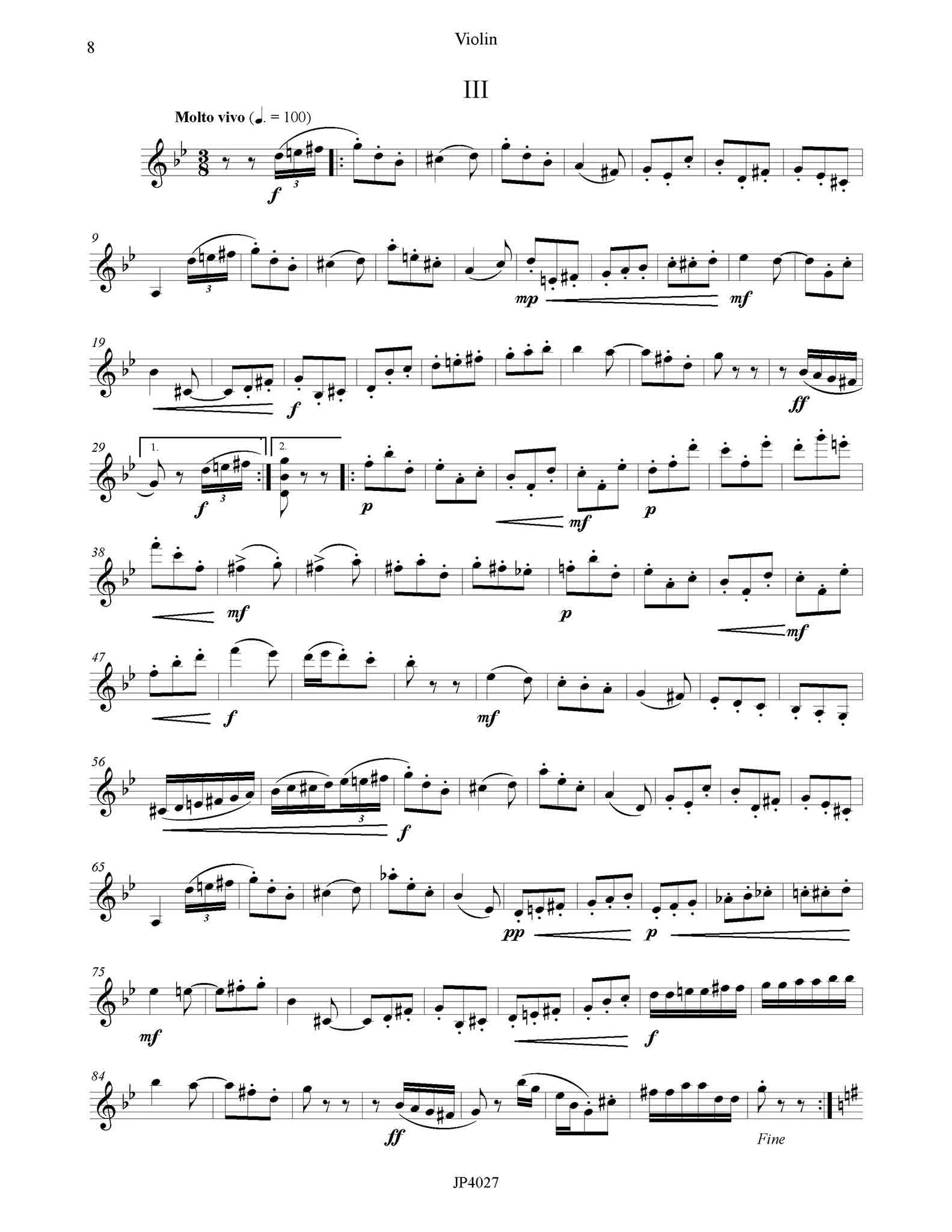 Canfield: Trio after Brahms for Alto Saxophone, Violin and Piano