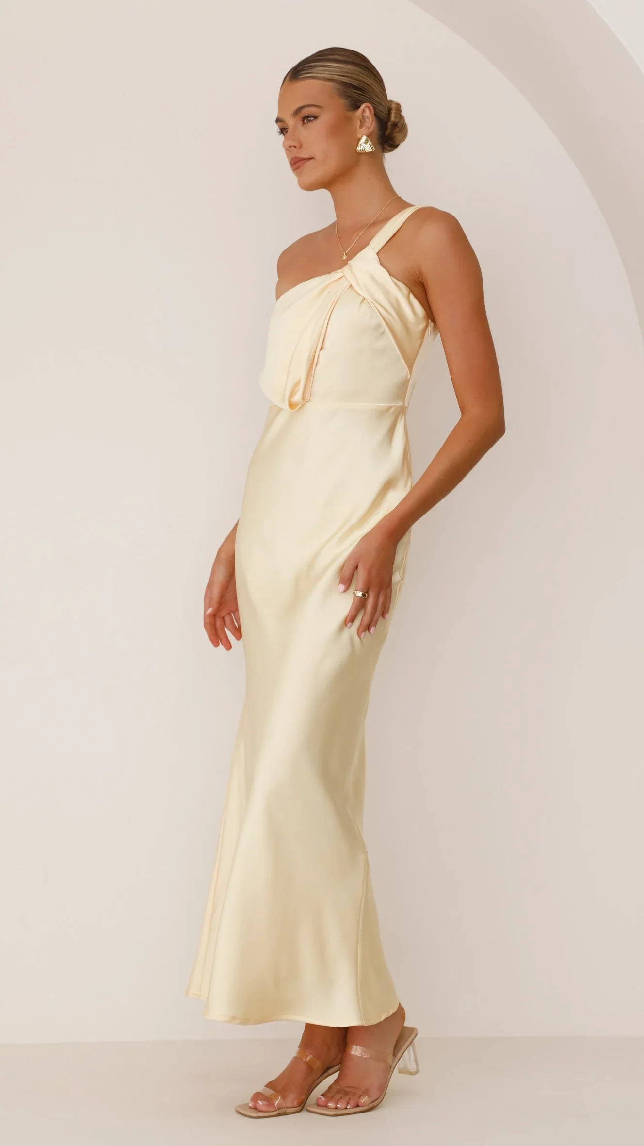 Greta Maxi Dress - Yellow