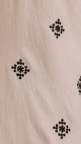 Delainey Mini Dress - Beige/Black