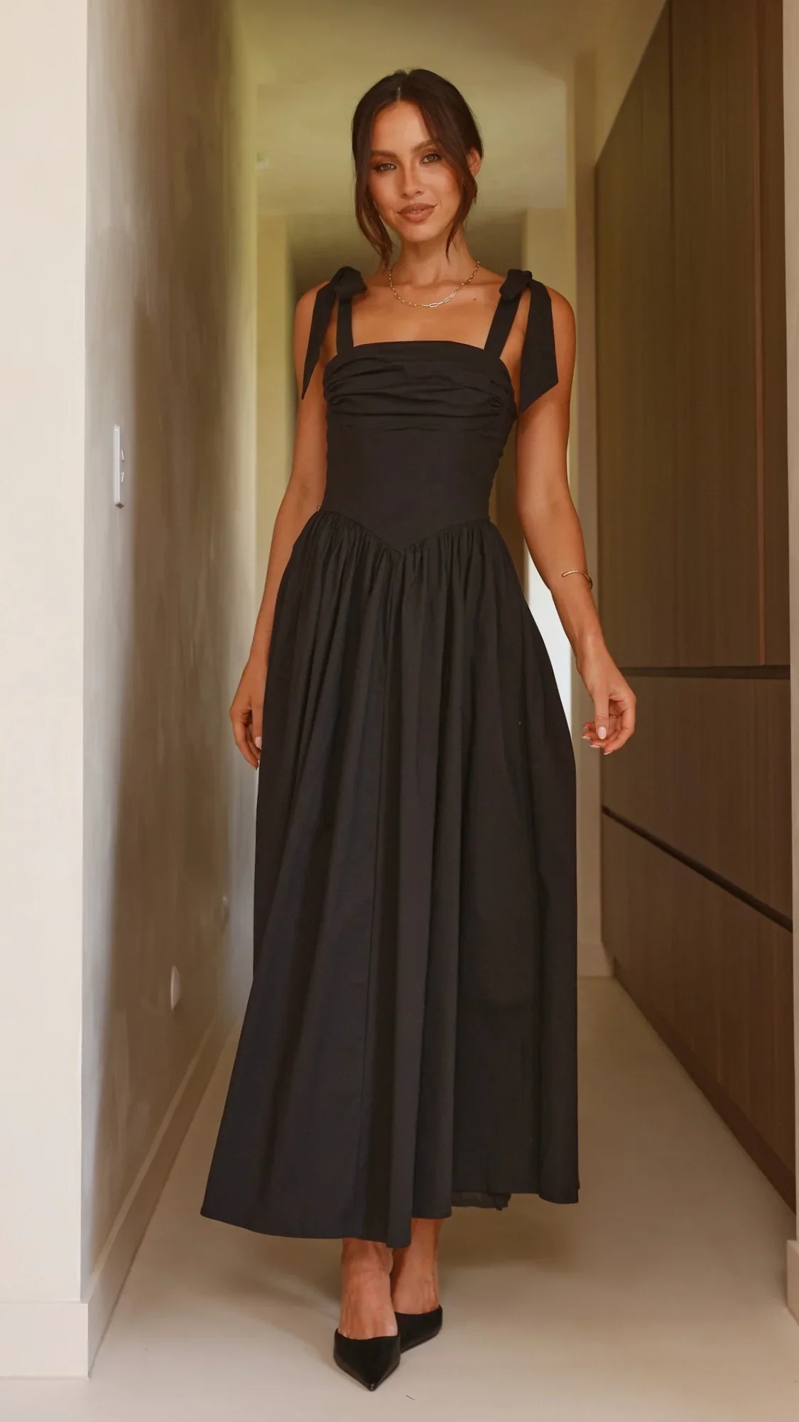 Haisley Maxi Dress - Black