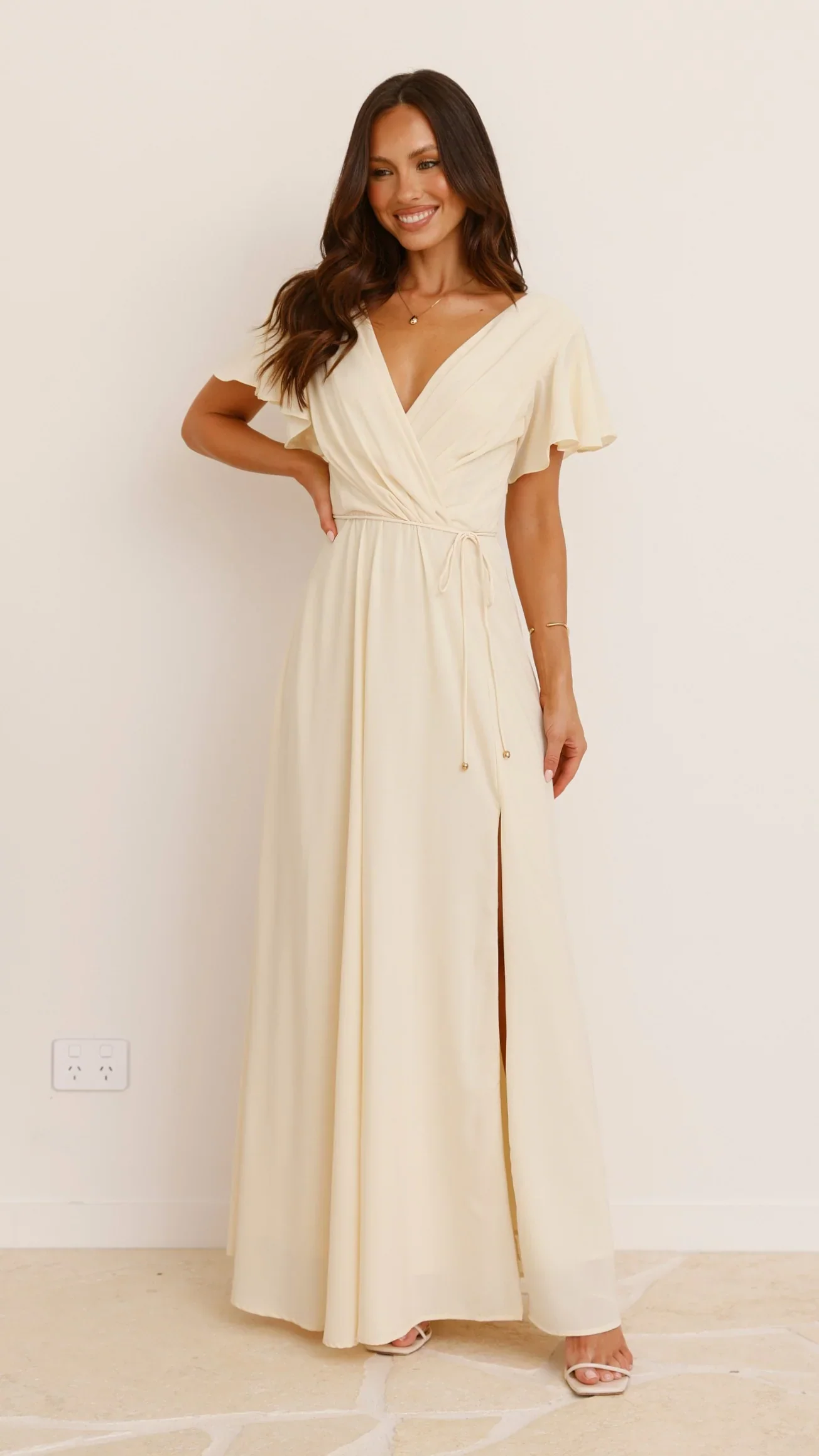 Charlize Maxi Dress - Yellow