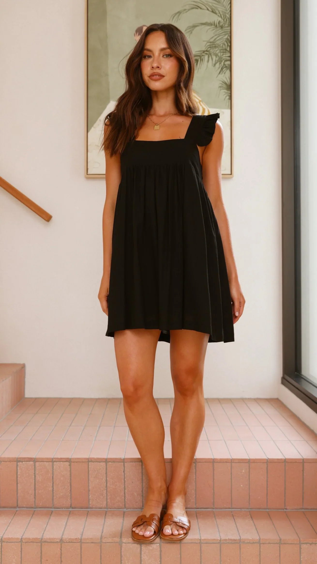 Josifine Mini Dress - Black