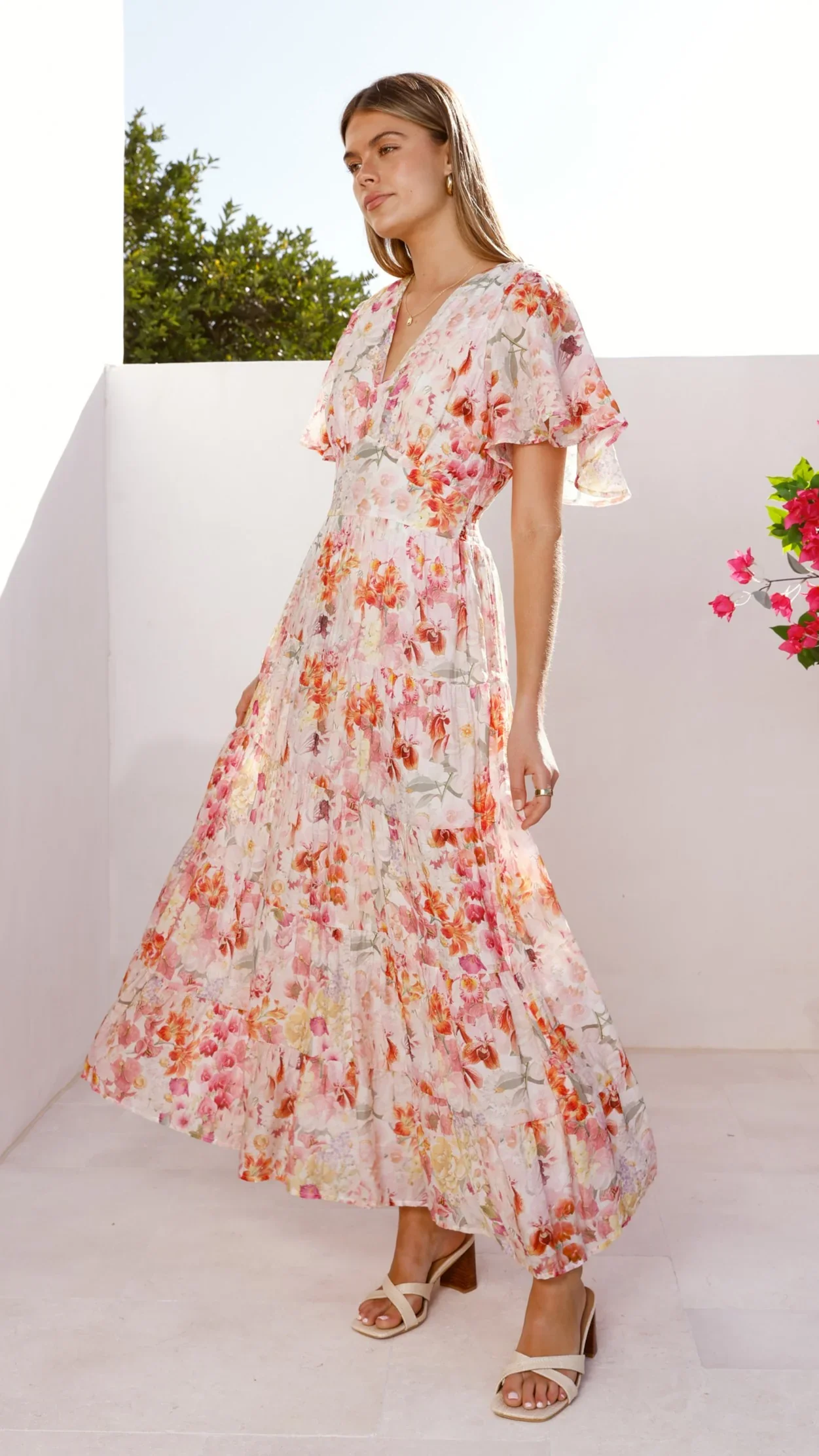 Jana Maxi Dress - Spring Floral